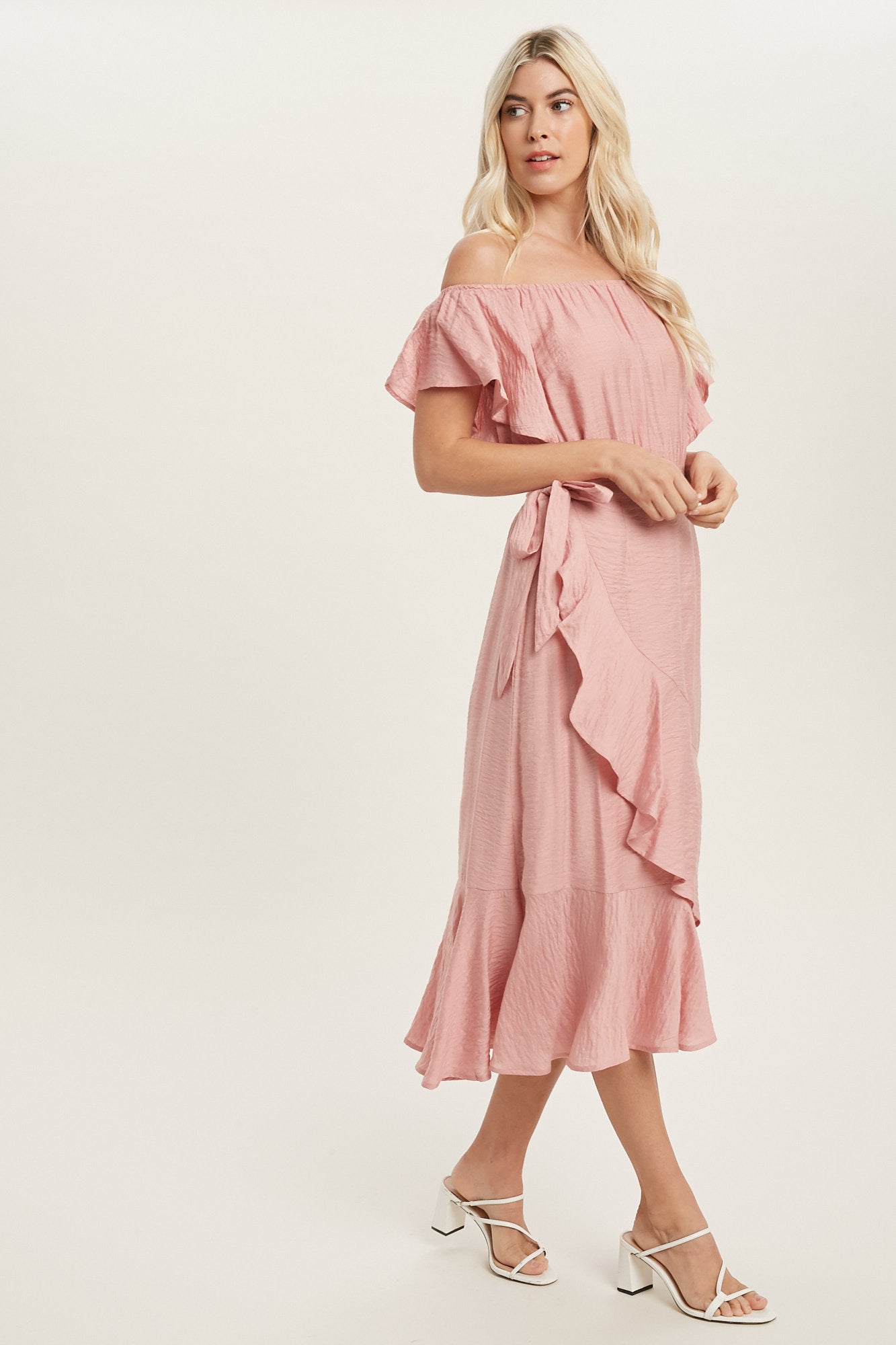 Flounce Wrap Dress – Lindie Raeh